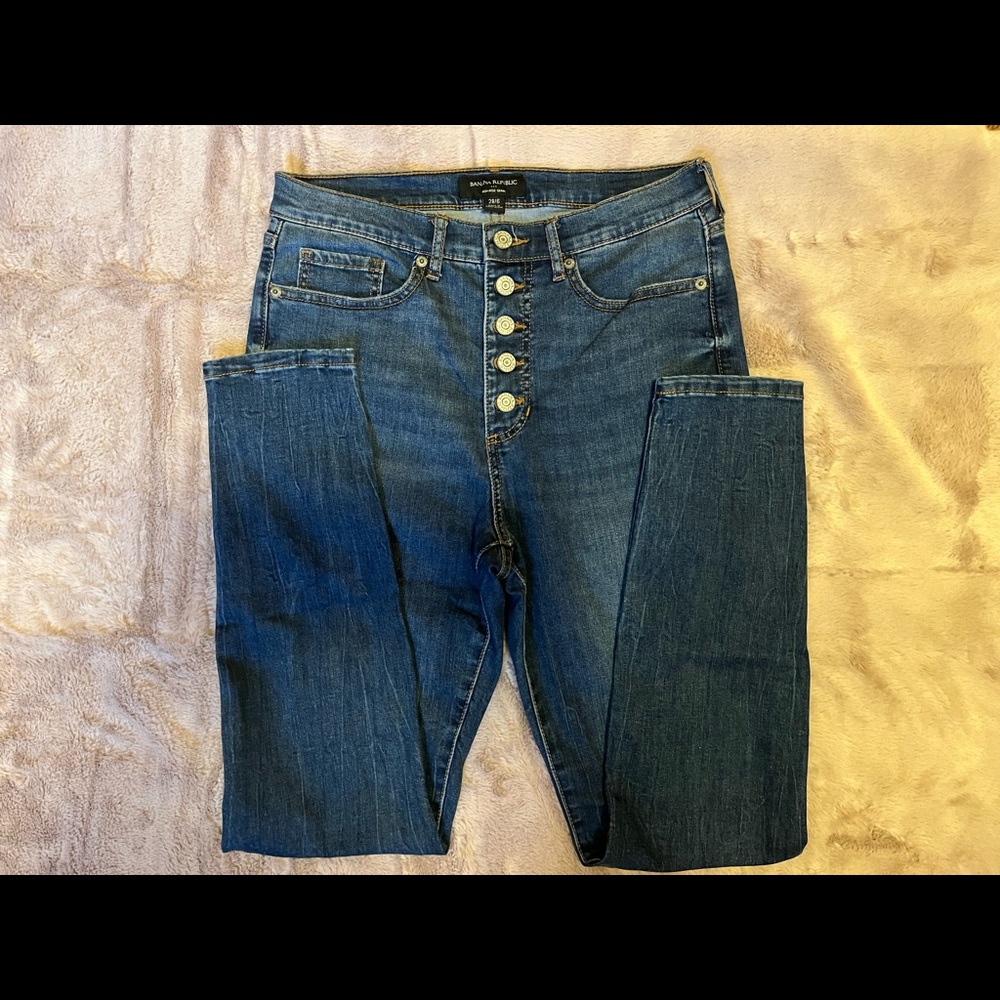6/28 - Banana Republic Jeans - high rise